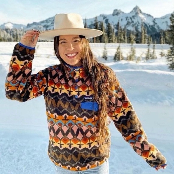 Patagonia Anthos Pink Lightweight Synchilla Snap-T Fleece Pullover - Picture 5 of 5